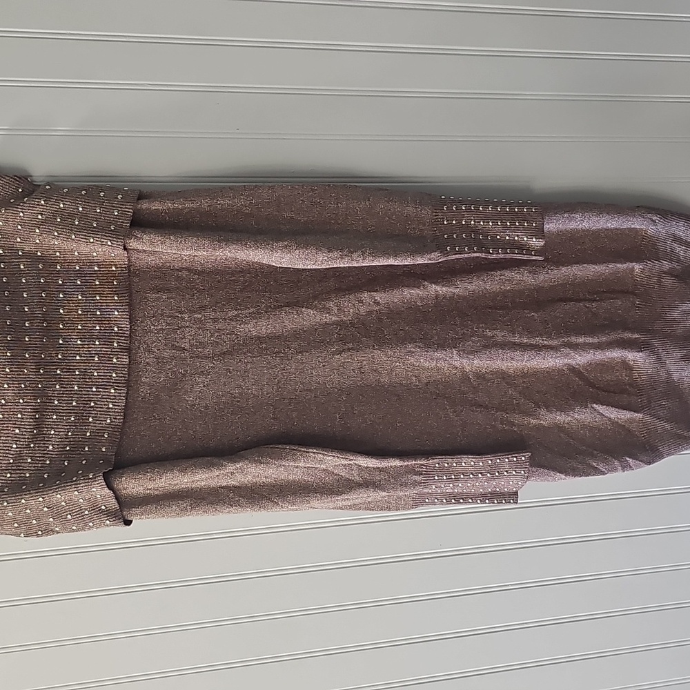 Elegant Emma & Posh Brown Knit Skirt
